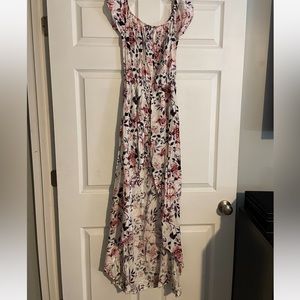 Floral romper dress size small